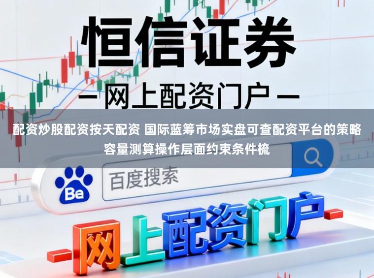 配资炒股配资按天配资 国际蓝筹市场实盘可查配资平台的策略容量测算操作层面约束条件梳