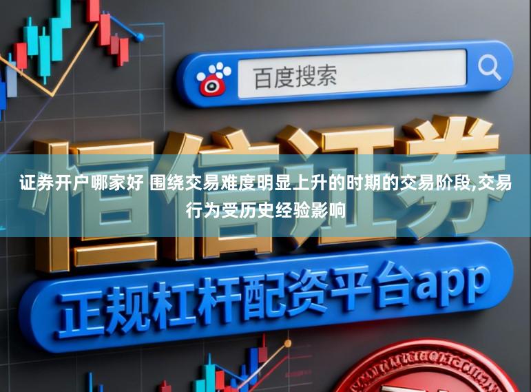 证券开户哪家好 围绕交易难度明显上升的时期的交易阶段，交易行为受历史经验影响